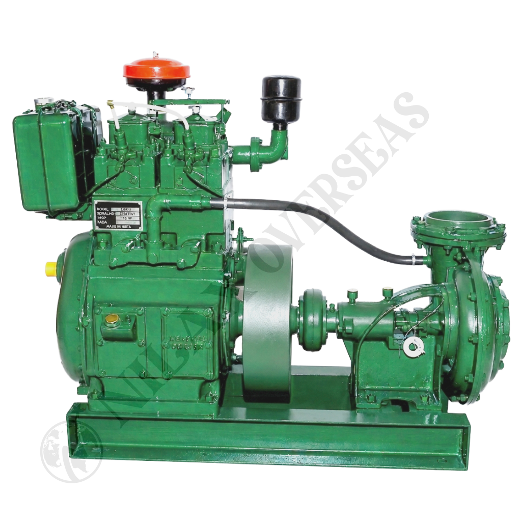 Diesel Engine 16 H.P W/C Double Cylinder with 6" X 6" Pump